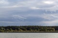 Carp lake in Frankonia in Germany