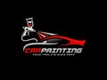 Car painting logo