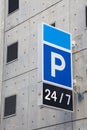 Carpark sign Royalty Free Stock Photo