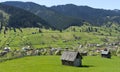 Carpathian landscape Romania Royalty Free Stock Photo