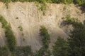 Carpathian Mountains with Elephant Peak at the west of Ukraine. View of Rock