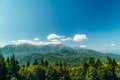 Carpathian Mountains Landscape In Romania Royalty Free Stock Photo