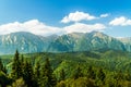 Carpathian Mountains Landscape In Romania Royalty Free Stock Photo