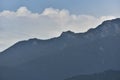 The Carpathian mountains landscape, Romania. Royalty Free Stock Photo