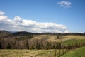 Carpathian mountains and polony