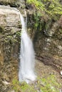 The mountain waterfall Maniava Royalty Free Stock Photo