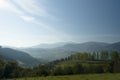 Carpathians mountains summer daylight