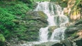 Carpatian waterfall Shipot, Pylypets, Podobovets,Ukraine
