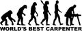 Carpenter Evolution World`s Best Royalty Free Stock Photo