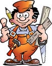 Carpenter Handyman Royalty Free Stock Photo