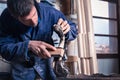 Carpenter restoring Wooden Furniture