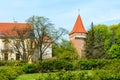 The Carpenter\'s Tower. The city wall. Old town. Krakow. Poland