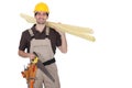 A carpenter. Royalty Free Stock Photo