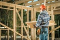 Carpenter with Wood Elements