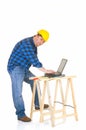 Carpenter at work Royalty Free Stock Photo