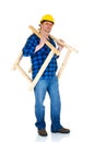 Carpenter at work Royalty Free Stock Photo