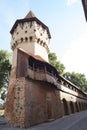 The Carpenters` Tower, Sibiu, Transylvania, Romania Royalty Free Stock Photo