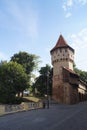 The Carpenters` Tower, Sibiu, Transylvania, Romania Royalty Free Stock Photo