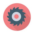 Carpenting tool Color Vector Icon which can easily modify or edit