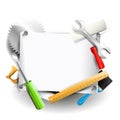 Carpentry background Royalty Free Stock Photo