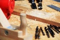 Carpentry tools Royalty Free Stock Photo