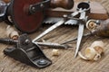 Carpentry tools Royalty Free Stock Photo