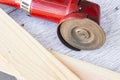 Carpentry Tools, electric sander Royalty Free Stock Photo