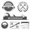 Carpentry and woodwork design elements in vintage