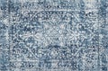 Carpet and bathmat Boho Style ethnic design pattern with distressed texture and effect Royalty Free Stock Photo