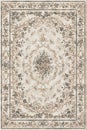 Carpet bathmat and Rug Boho Style ethnic design pattern with distressed texture and effect