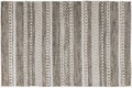 Carpet bathmat and Rug Boho Style ethnic design pattern with distressed woven texture and effect