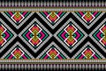 Carpet ethnic pattern art. Geometric seamless pattern.