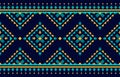 Carpet ethnic tribal geometric seamless pattern.