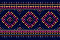 Carpet ethnic tribal pattern art. Geometric ethnic seamless pattern in tribal. Mexican style