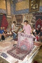 Carpet shop in Tunis
