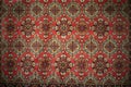 Carpet texture. Red carpet. Old fabric Royalty Free Stock Photo