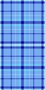 Carpet texture seamless check, gorgeous pattern plaid vector. Single textile tartan fabric background in blue and indigo colors