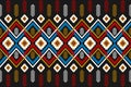 Carpet tribal pattern art. Geometric ethnic seamless pattern traditional. American, Mexican style