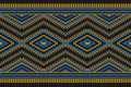 Carpet tribal pattern art. Geometric ethnic seamless pattern traditional. American, Mexican style