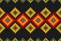 Carpet tribal pattern art. Geometric ethnic seamless pattern traditional. American, Mexican style