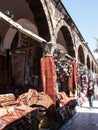 Carpets and Rugs for sale, Istanbul, Turkey Royalty Free Stock Photo