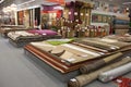 Carpets in the store Royalty Free Stock Photo
