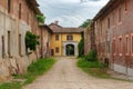 Carpignago, historic rural village in Pavia province, Italy