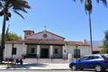 Carpinteria`s Veterans Memorial Building. Royalty Free Stock Photo