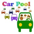 Carpool please Royalty Free Stock Photo