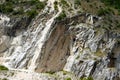 Carrara marble quarries, Tuscany, Italy Royalty Free Stock Photo