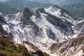 Carrara marble quarries in Tuscany, Italy Royalty Free Stock Photo