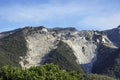 Carrara, white marble quarries Royalty Free Stock Photo