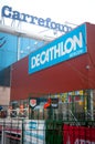 Carrefour and Decathlon