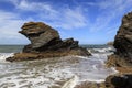 Carreg Bica, Llangrannog Royalty Free Stock Photo